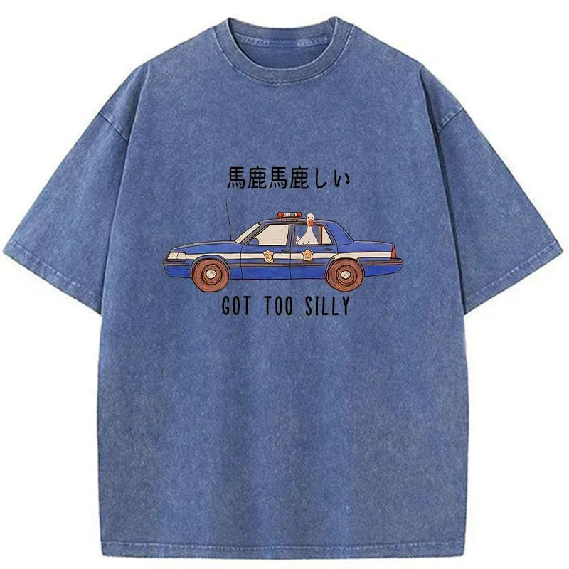 stupid goose shirt for men