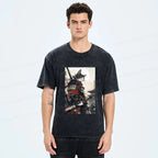 Majestic Samurai Cat Unisex T-Shirt Gift Idea