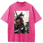 Majestic Samurai Cat Unisex T-Shirt Gift Idea