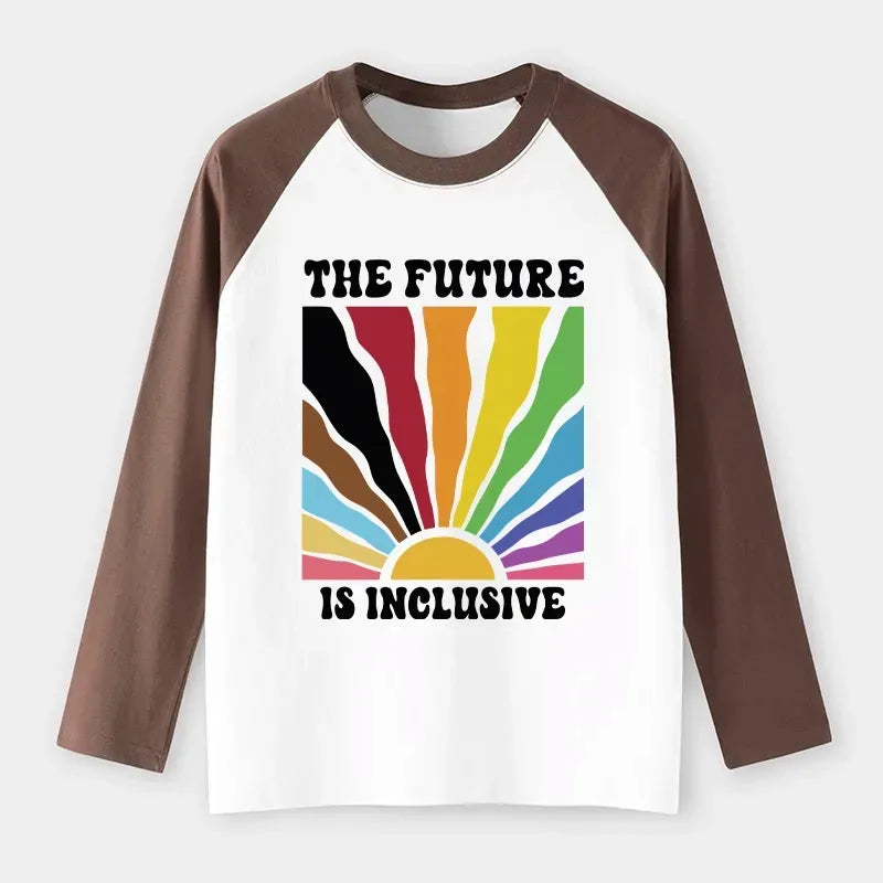 New Arrival Japanese Raglan Long Sleeve T-shirt