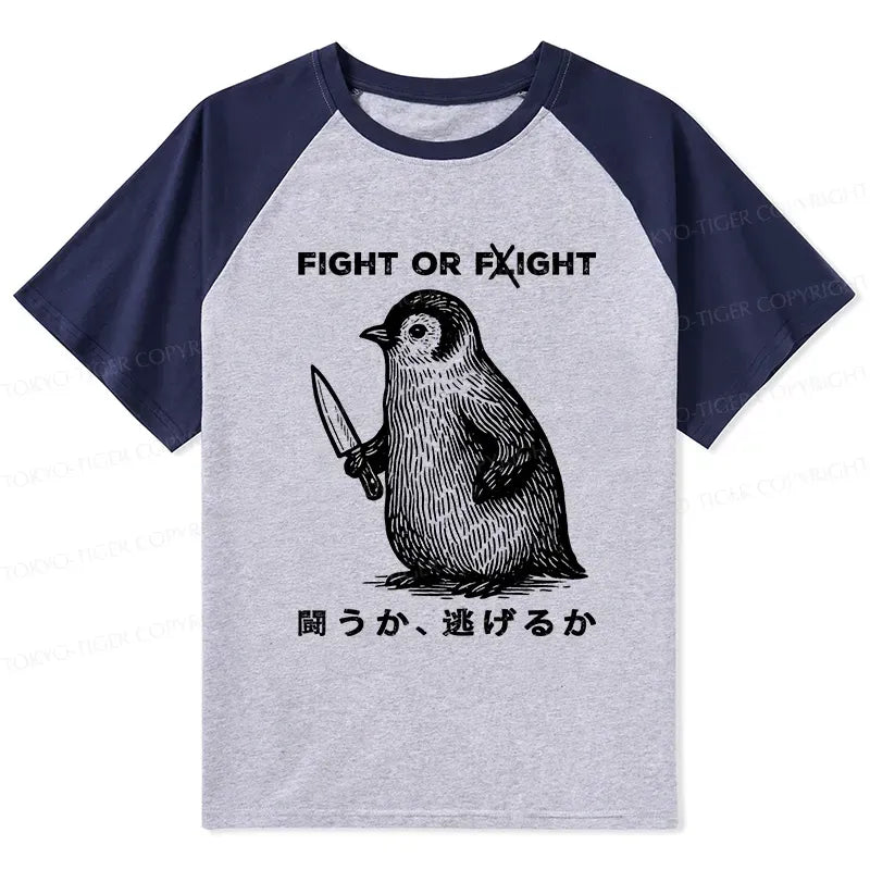funny japanese raglan t-shirt for everyday wear