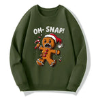 japanese style christmas sweatshirt on sale