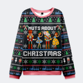 Kyoto-Lion Nutcracker Wonderland Christmas Ugly Sweatshirt