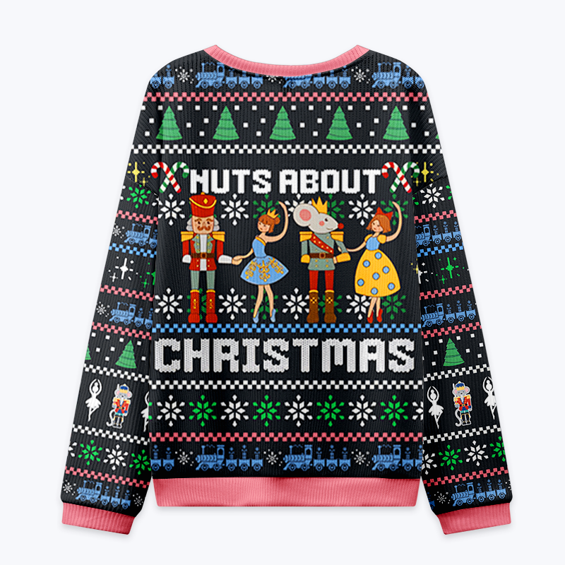 kyoto lion nutcracker holiday special sweatshirt