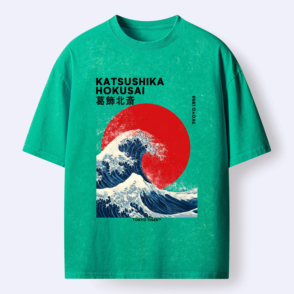 The Great Wave Tee for Casual Wear