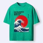 The Great Wave Tee for Casual Wear