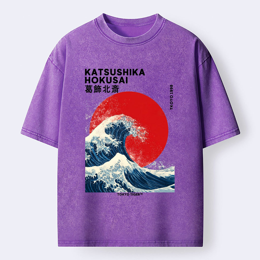 The Great Wave Tee for Casual Wear