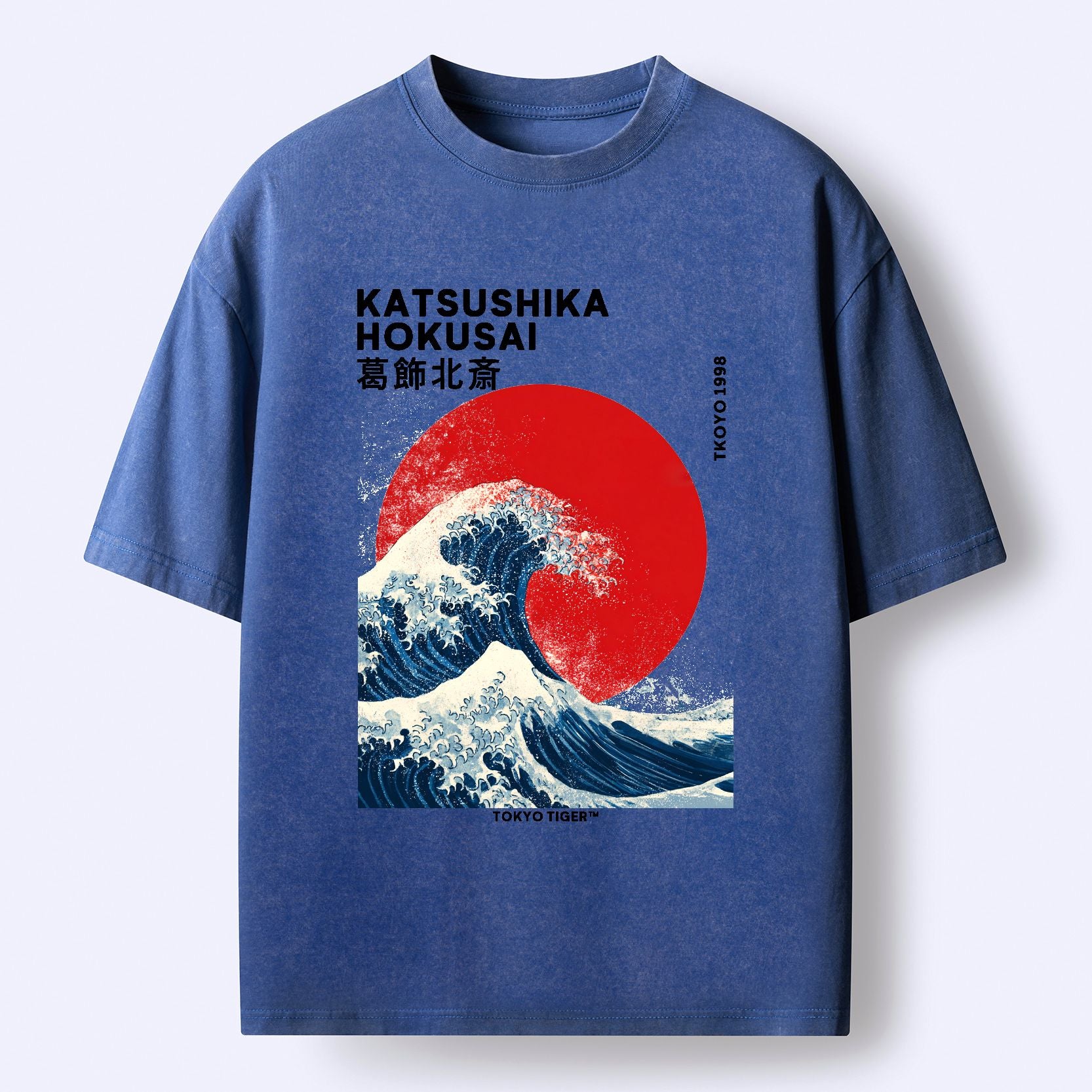 Vintage Ukiyo-e T-Shirt for Summer