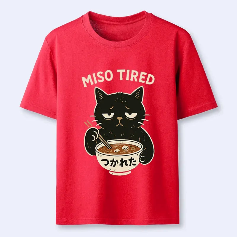 funny tired t-shirt for daily wear