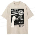 japanese washed t-shirt for streetwear