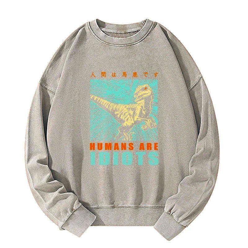 Comfortable unisex sweatshirt with Japanese design