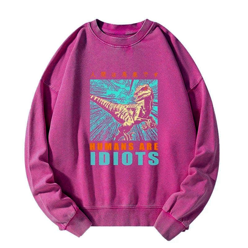 Comfortable unisex sweatshirt with Japanese design