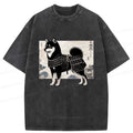 Washed Vintage Shiba Inu Tee