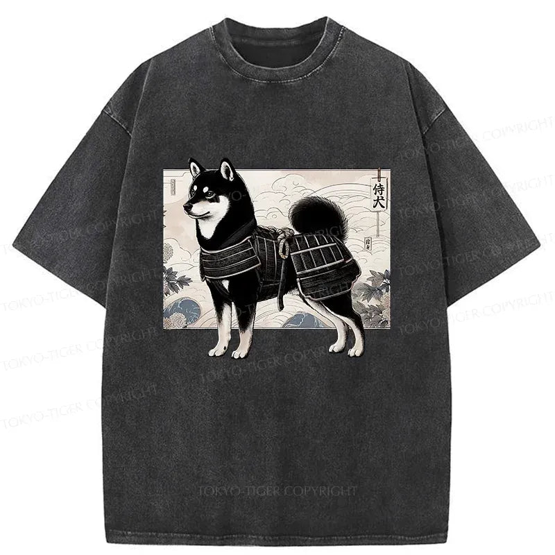 Washed Vintage Shiba Inu Tee