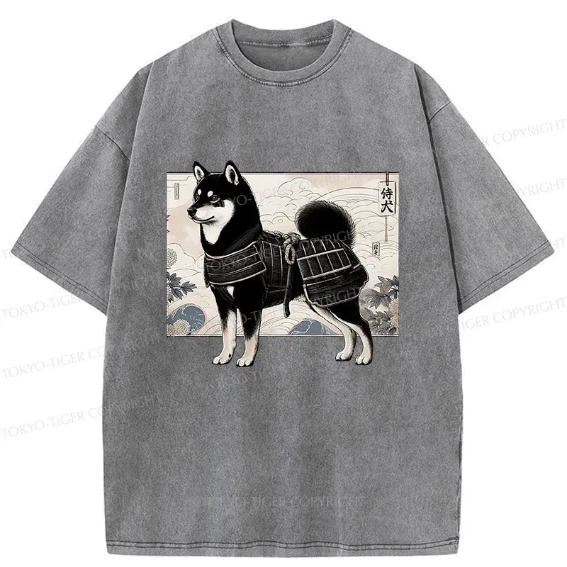 Washed Vintage Shiba Inu Tee