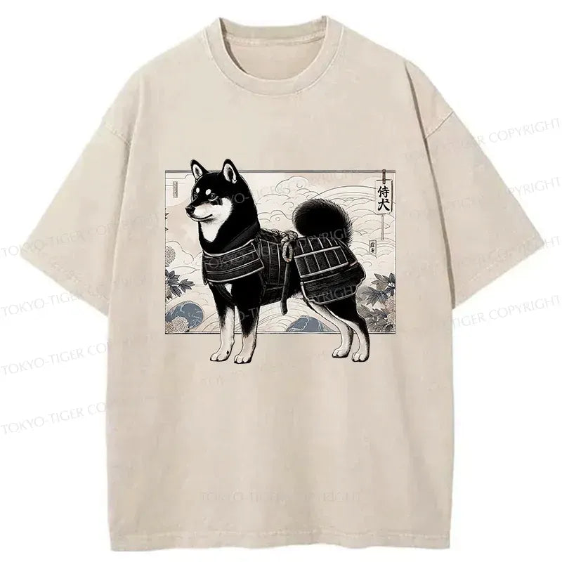 Washed Vintage Shiba Inu Tee