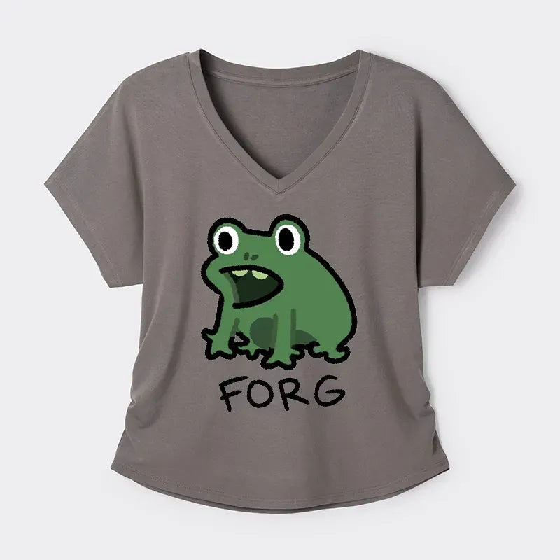Funny Japan Modal Dolman Sleeve T-Shirt for Women