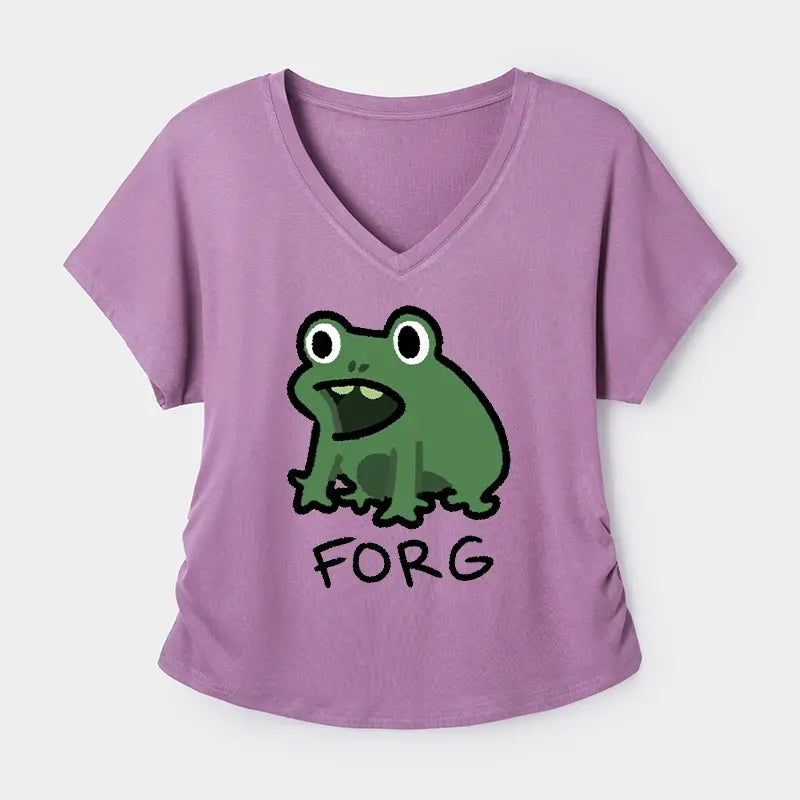 Funny Japan Modal Dolman Sleeve T-Shirt for Women