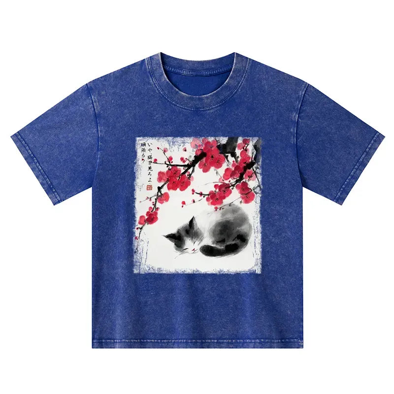 kyoto lion washed tee for children