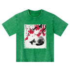 japanese cat t-shirt for kids