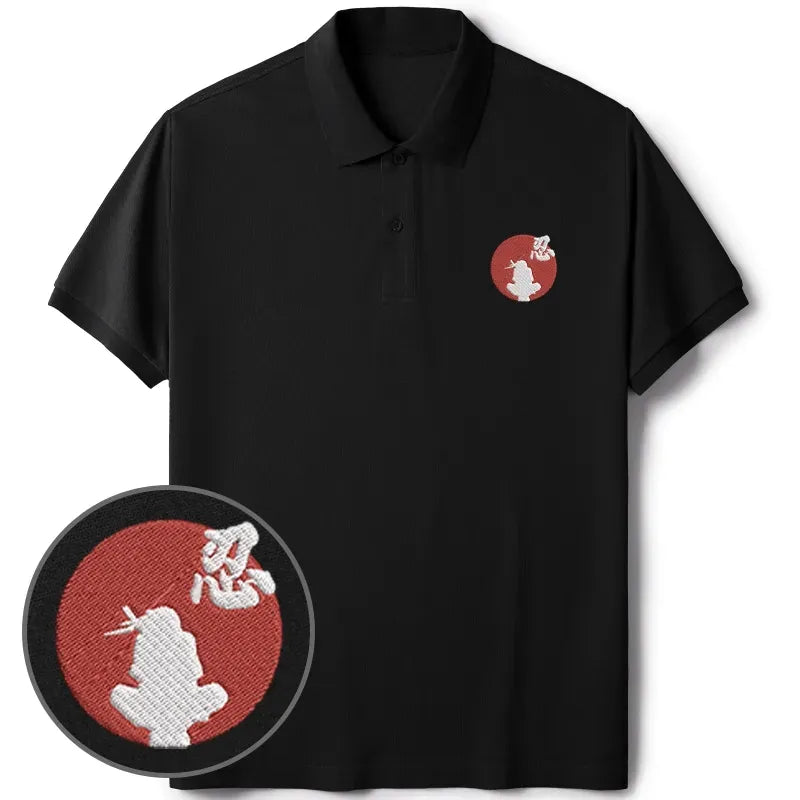 Japanese Ninja Polo for Streetwear
