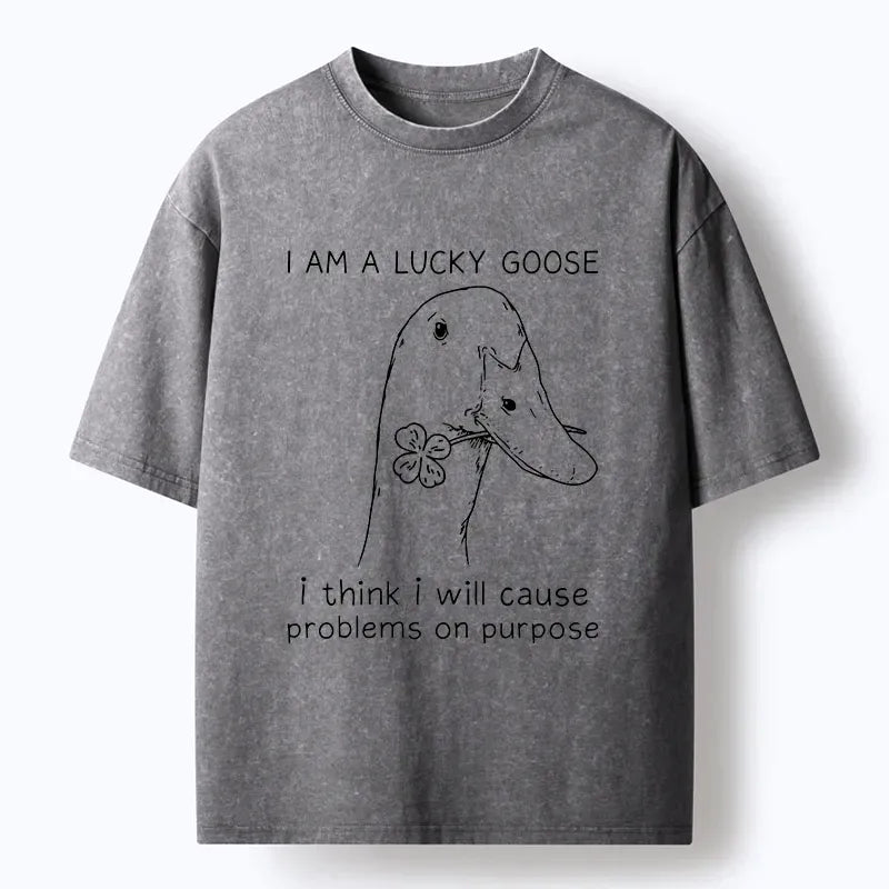 St. Patrick's Day Goose T-Shirt Gift Idea