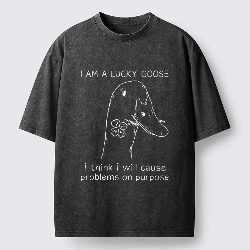 St. Patrick's Day Goose T-Shirt Gift Idea