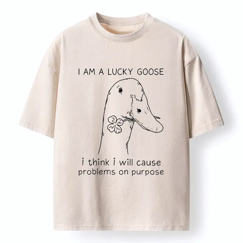 Japanese Washed T-Shirt for Everyday Wear