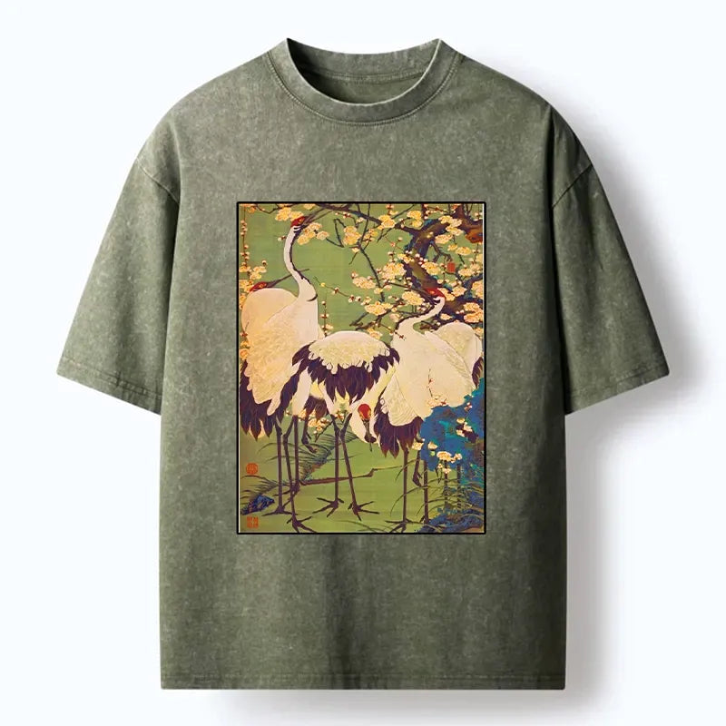 Vintage Floral T-Shirt for Gift