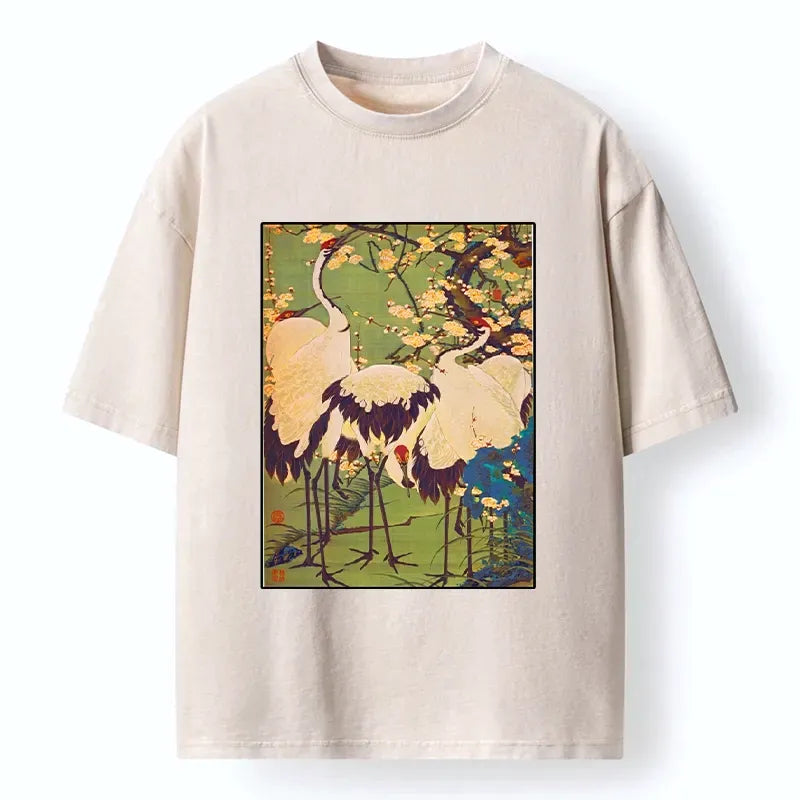 Vintage Floral T-Shirt for Gift