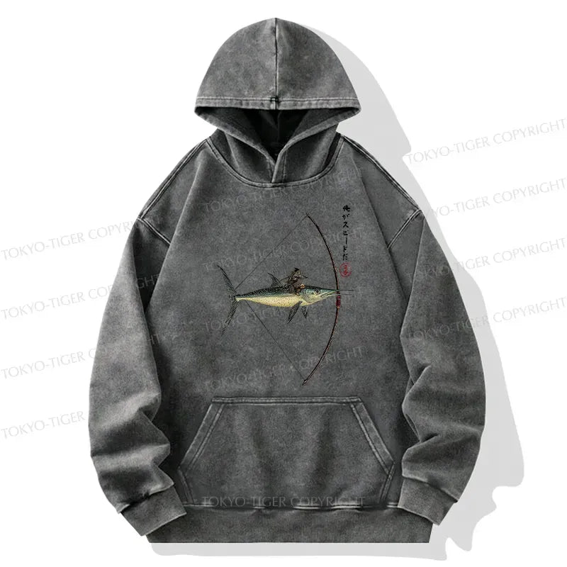 Japanese Washed Hoodie for Daily Wear