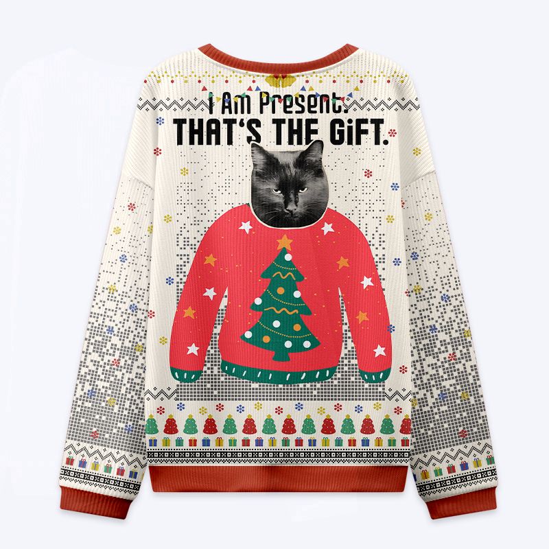 japanese christmas ugly sweatshirt for men