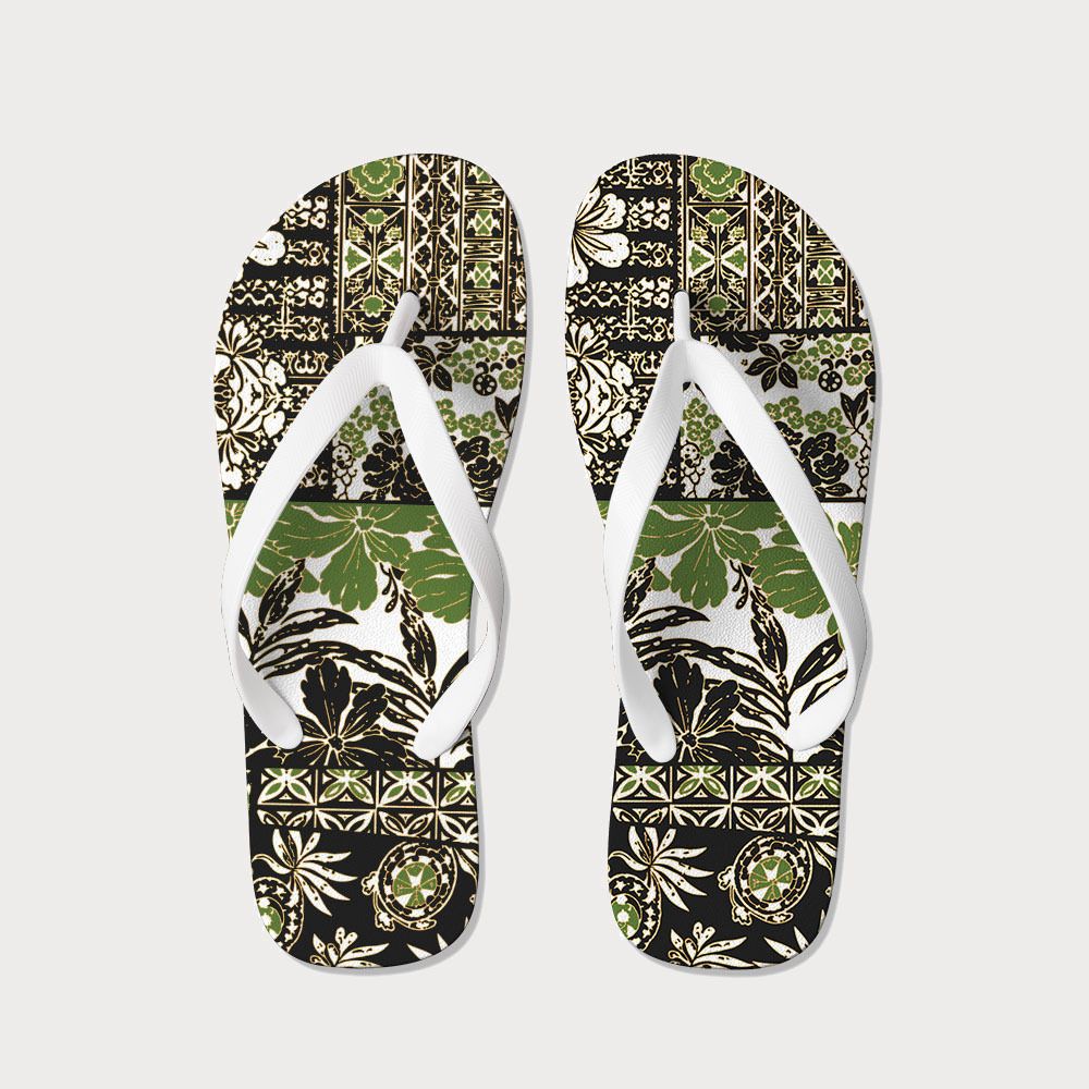 vintage japanese lion beach sandals