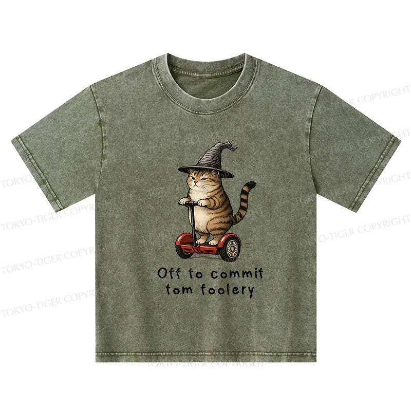 japanese cat kids t-shirt free shipping