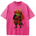 samurai frog t-shirt for casual