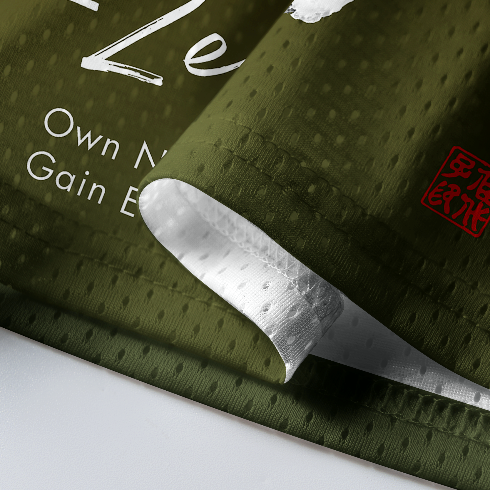 Kyoto-Lion The 'Own Nothing' Zen Mesh Jersey