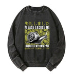 Japanese culture sweatshirt for streetwear