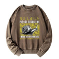 Kyoto-Lion Snails That Work According To Their Own Rules Washed Sweatshirt