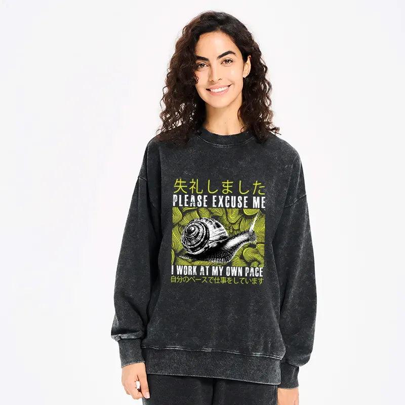 Japanese culture sweatshirt for streetwear
