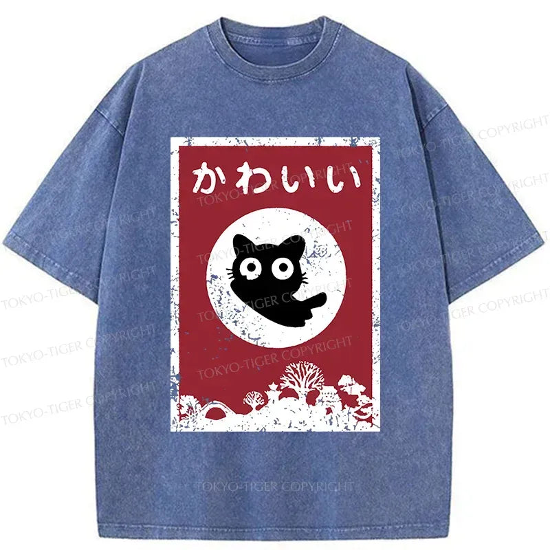 Washed Unisex T-Shirt for Casual Streetwear