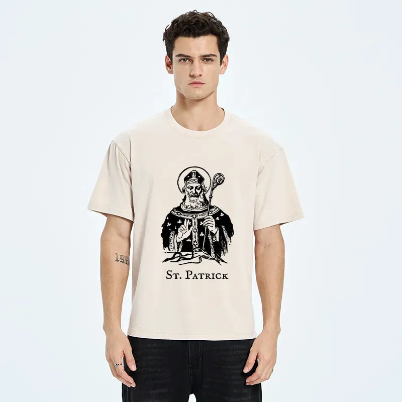 Kyoto Lion Saint Patrick Casual T-Shirt