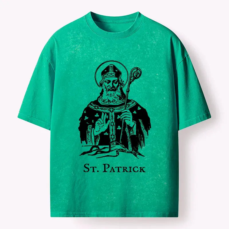 Kyoto Lion Saint Patrick Casual T-Shirt