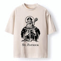 Kyoto-Lion Catholic Saint Patrick Washed T-Shirt