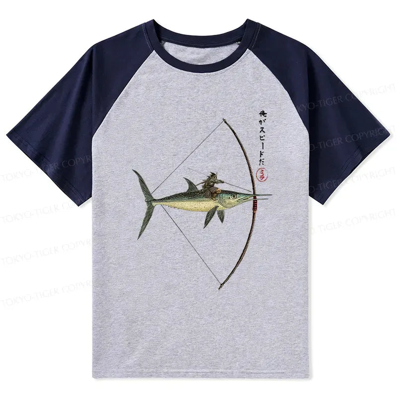 Comfortable raglan t-shirt for daily wear