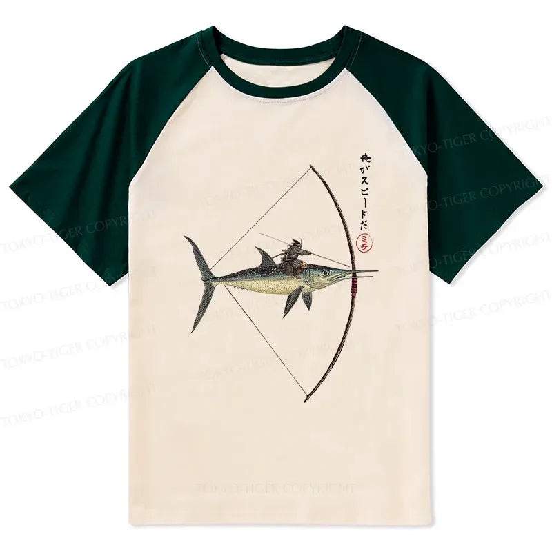 Comfortable raglan t-shirt for daily wear