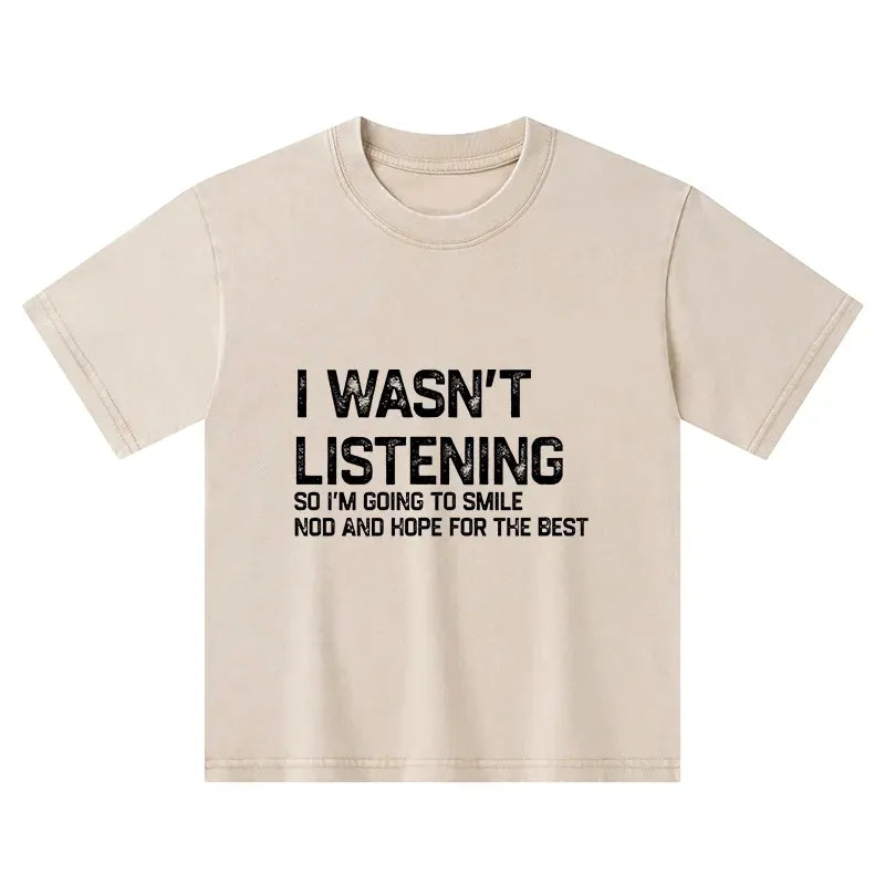 Japanese Kids Washed T-Shirt