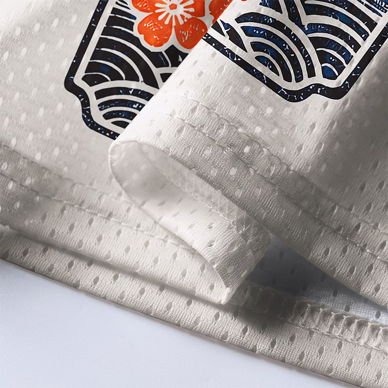 Kyoto-Lion Scenes Of Tokyo Mesh Jersey