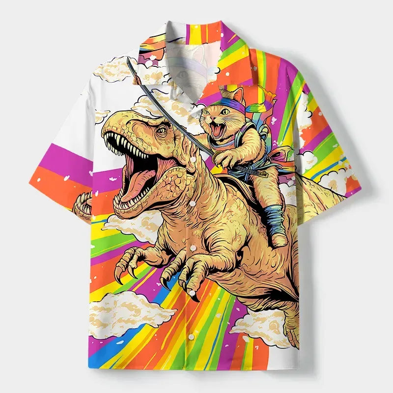 Kyoto Lion Streetwear Trendy Tee