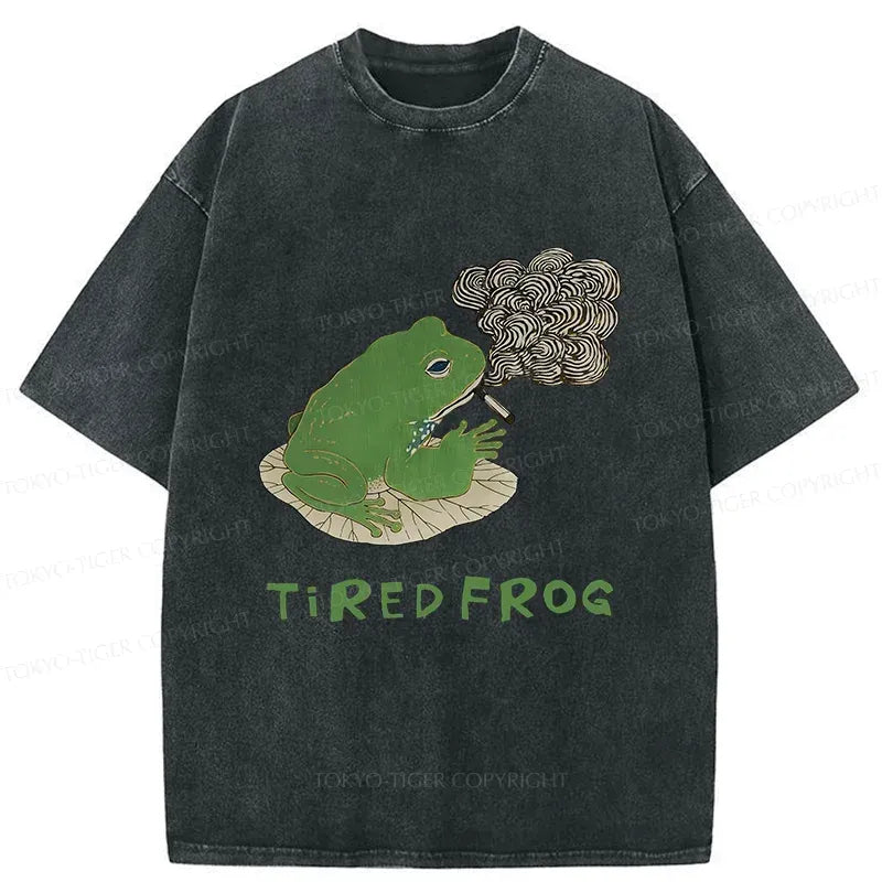 Japanese Frog T-Shirt for Summer Holiday