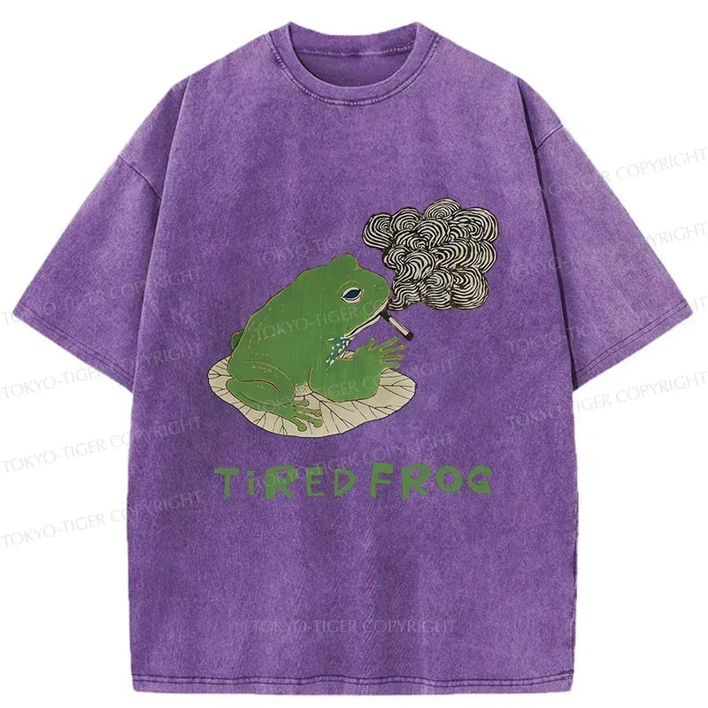 Japanese Frog T-Shirt for Summer Holiday